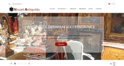 Desktop Screenshot of nissartantiquites.com