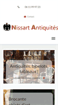 Mobile Screenshot of nissartantiquites.com